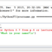 Coding example apps in Python 2.7 versus Python 3.5